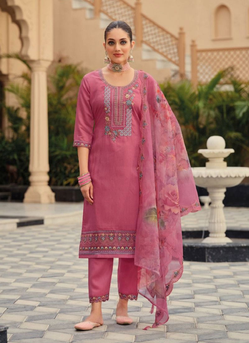 Zaveri Imroz Vol 2 Silk Embroidery Readymade Suits Catalog
